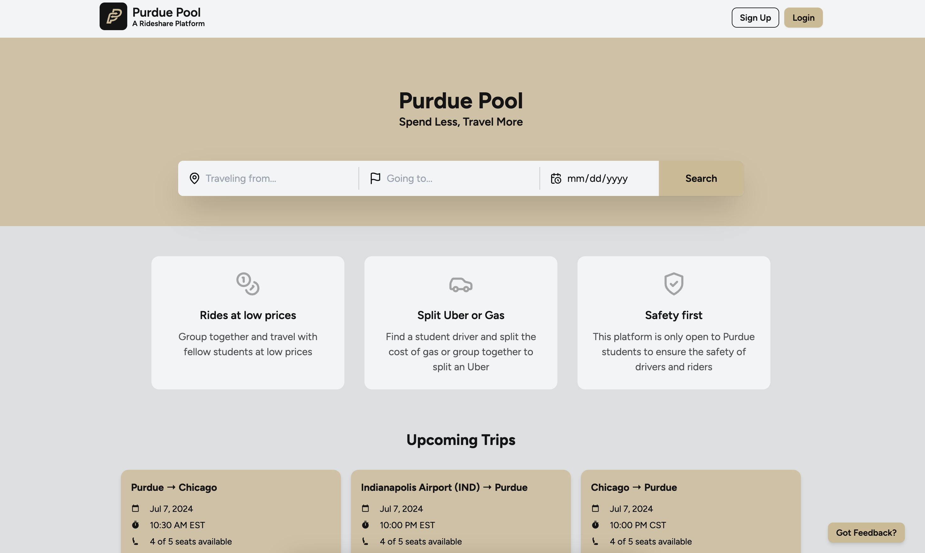 Purdue Pool Image